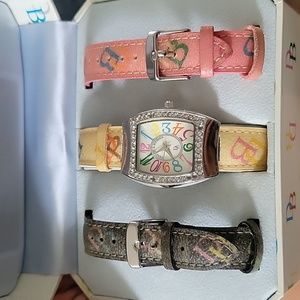 Dooney & Bourke Y2K Vintage Multi-Band Watch in original box